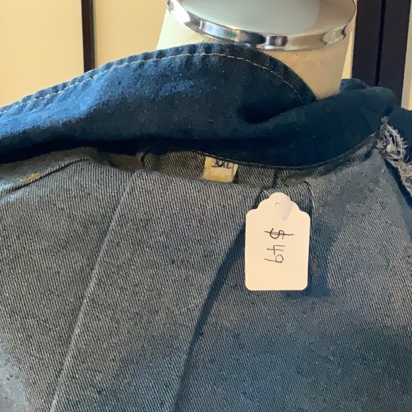 Denim Vest Jacket Size XXL New with Tag - Picture 4 of 5